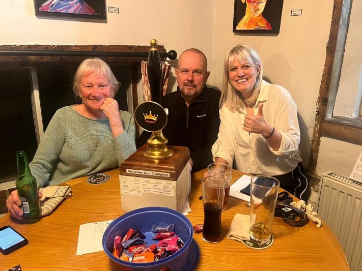 The crown arford pub quiz winners