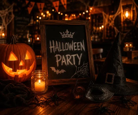 Halloween party the crown arford
